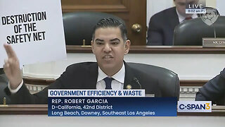 Rep. Robert Garcia Shows Just How Low Dems Can Go With Desperate Attack On Elon From The House Floor