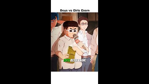 Boys vs Girls exam🔥