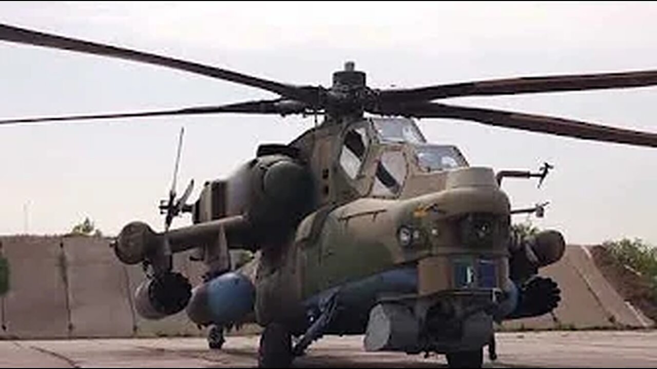 Russian Helicopter Strike on Ukrainian Positions | Combat Footage