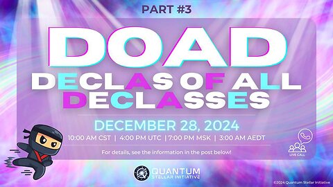 DOAD #3 - DECLAS OF ALL DECLASSES (Dec 28, 2024)