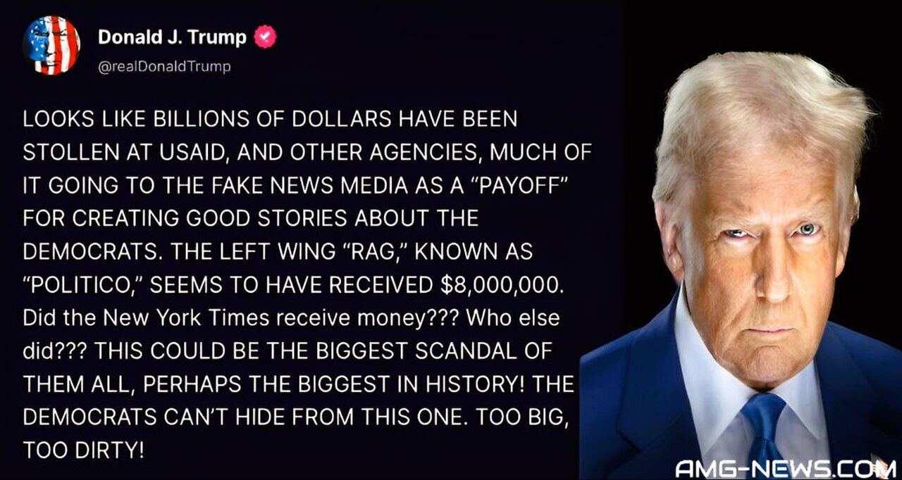 ALARM PILNE WIADOMOŚCI: TRUMP I ELON MUSK UJAWNIAJĄ NAJWIĘKSZY SKANDAL W HISTORII AMERYKI! ...