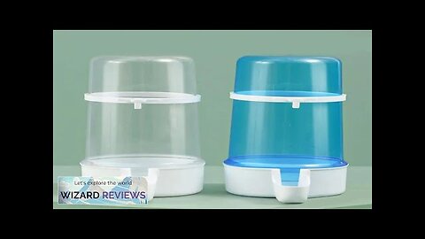 415ml Parakeet Water Dispenser Automatic Bird Feeder Large Capacity Pets Feeding Supplies Review