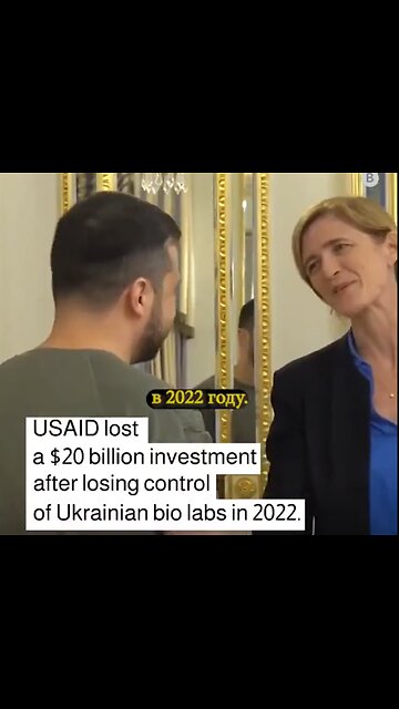 USAID lost $20 billion of investment when Russia discovered the Washington-run BIOLABS in Ukraine.