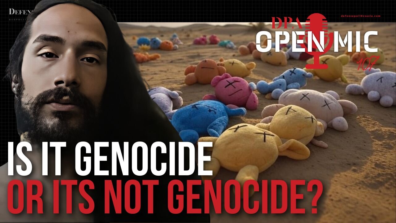 "Cheapening the concept of genocide… it doesn’t mean anything anymore." | DPA Open Mic 107