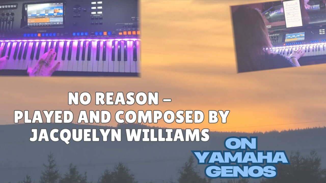 Lost in Music 'No Reason' - An Original Yamaha Genos Performance by Jacquelyn Williams #composer