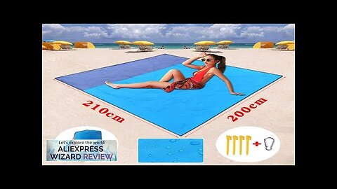 Waterproof Beach Mat Sand Free Blanket Camping Outdoor Picknick Tent Folding Cover Review