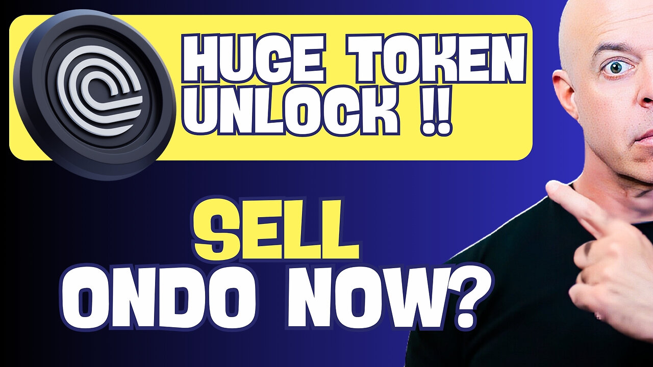 Sell ONDO NOW Before the Token Unlocks Ruin Your Wallet? 😂 Don’t Get Caught Holding the Bag!