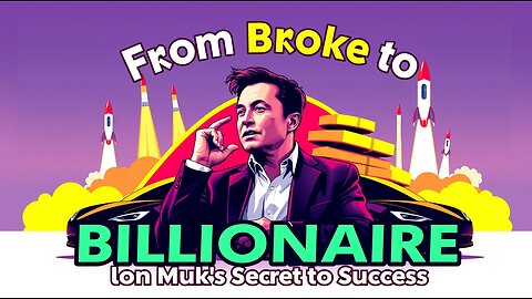 "How Elon Musk Went from Sleeping on Office Floors to Becoming a Billionaire!"