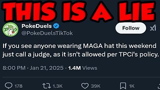 PSA: You ARE Allowed To Wear MAGA Hats At Pokemon Events!