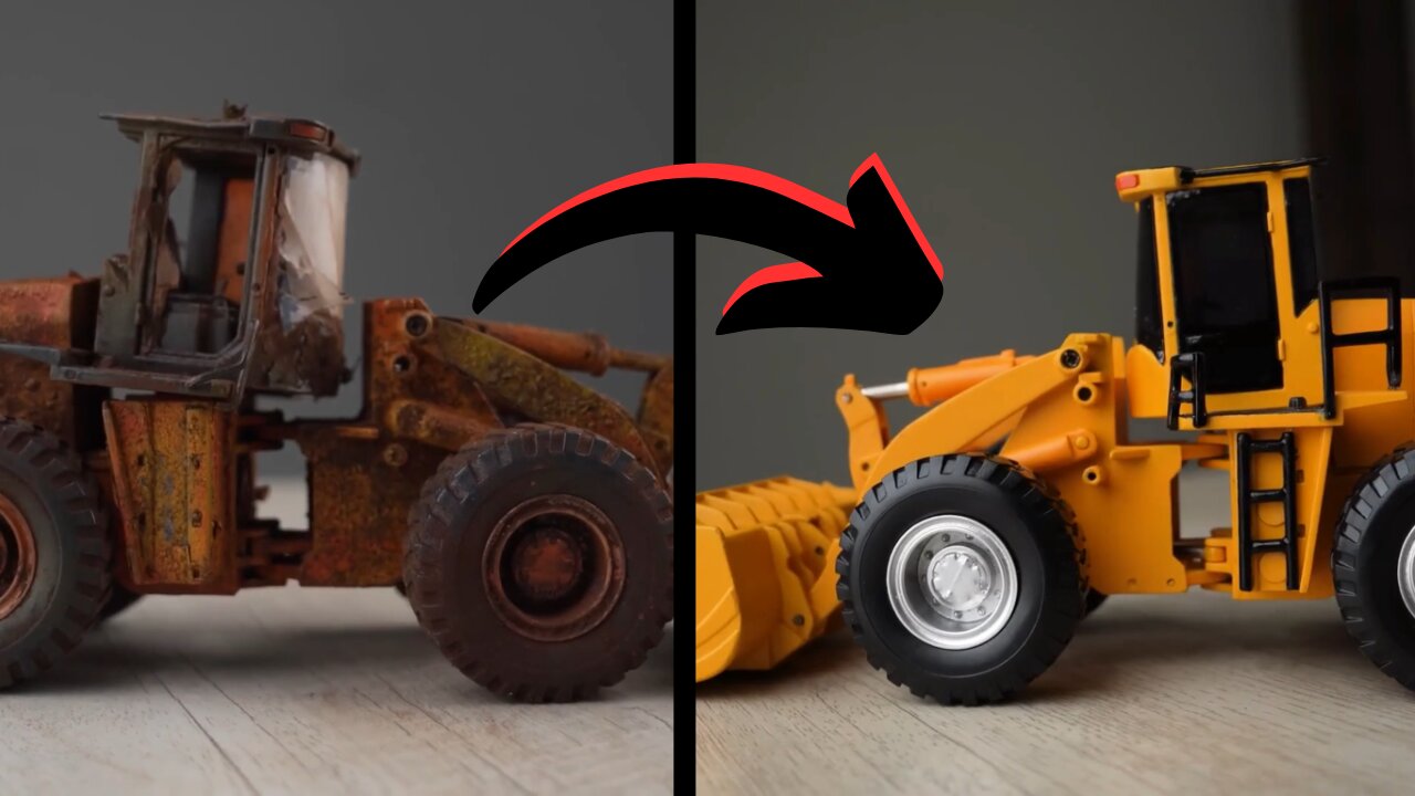 From Rust to Glory: Full Restoration of a Construction Beast! 🚜✨ | Watch the Transformation!