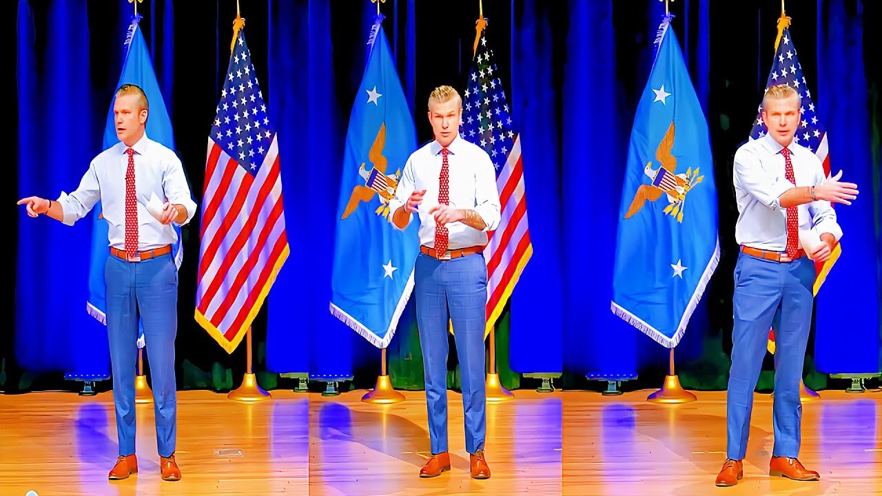 Defense Secretary Peter Hegseth speaks out at a town hall meeting today!