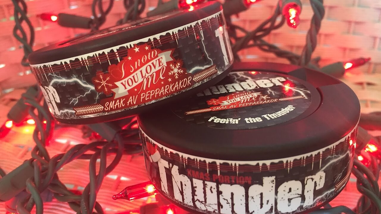 Thunder "I Snow You Love Me" (Limited Edition) Snus Review (2015)