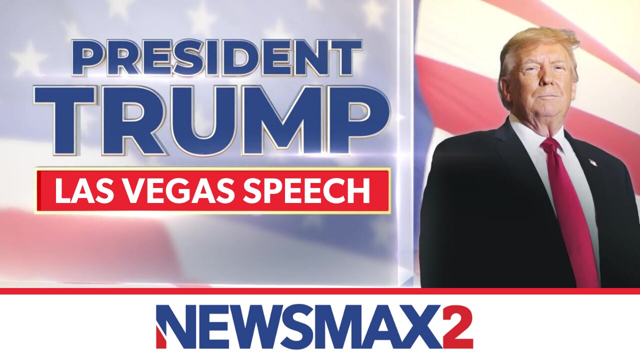 LIVE: President Donald Trump Economic Speech in Las Vegas | NEWSMAX2