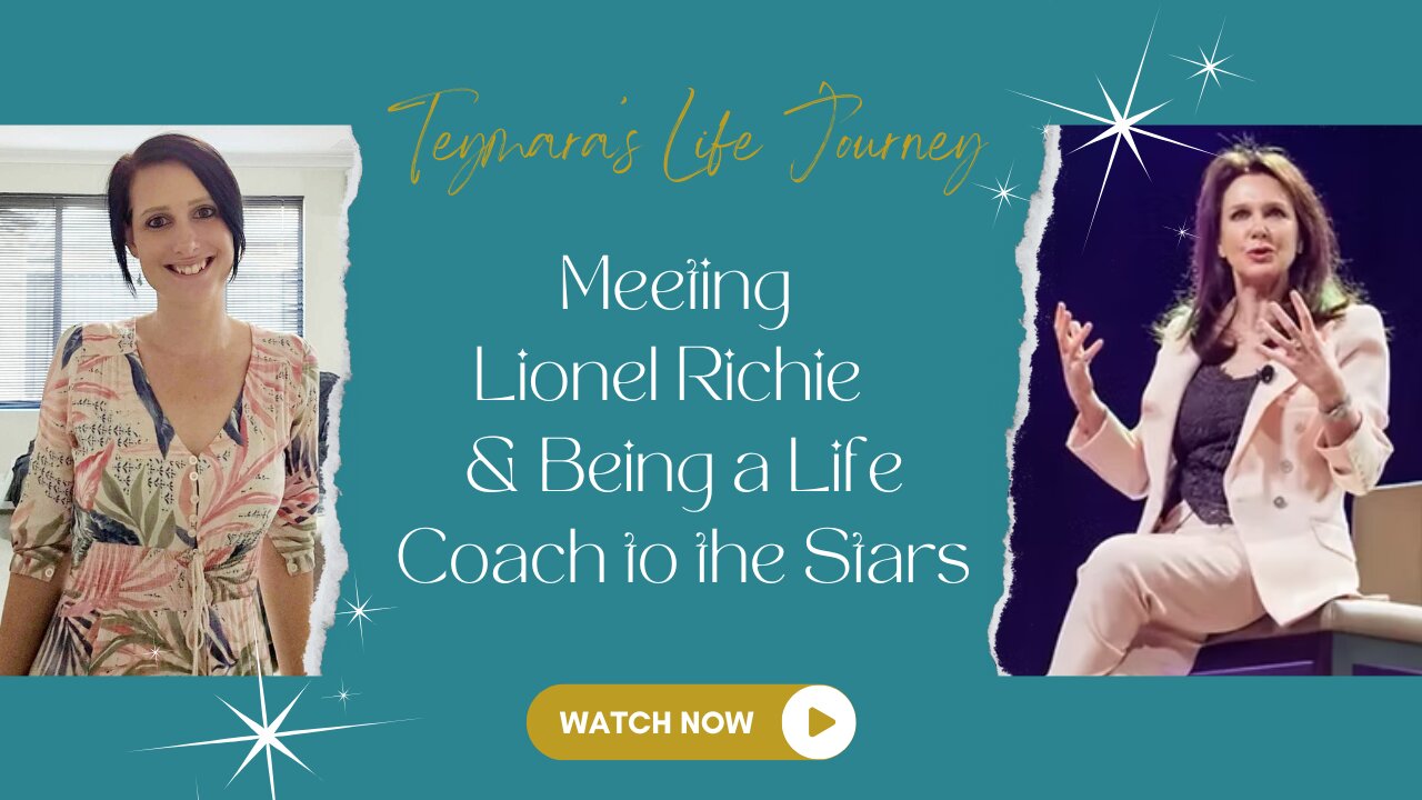 Teymara's Life Journey | Meeting Lionel Richie & Being a Life Coach to the Stars in Hollywood