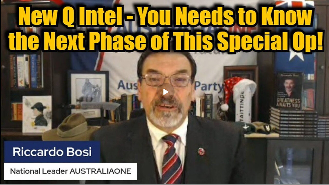 Lt. Col. Riccardo Bosi: New Q Intel - You Needs to Know the Next Phase of This Special Op!