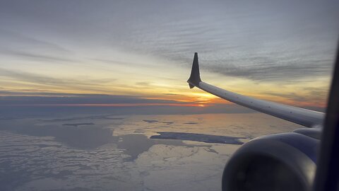 Sunset landing