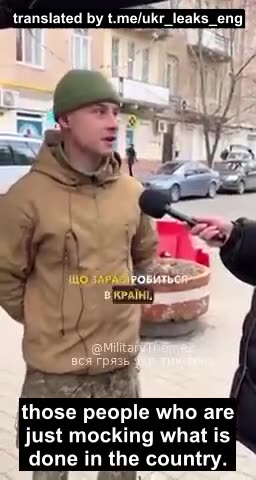 - Do you condemn people who are evading mobilization?