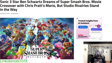 Ben Schwartz Wants To Work with Chris Pratt On Makin Super Smash Bros Movie Crossover