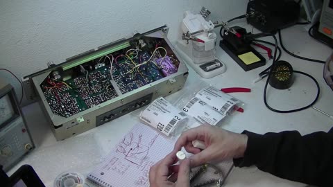 Teac A4010SL Can Capacitor Replacement Part 1