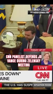 CNN's Wolf Blitzer Gets Pushback Over Claiming JD Vance Started Angry Exchange with Zelensky