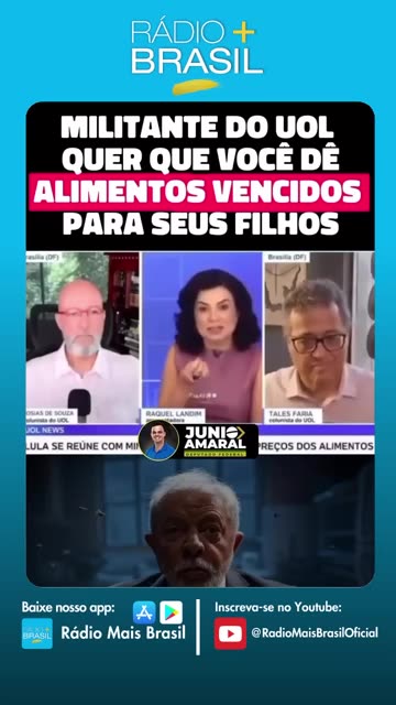 Militante do UOL quer que você dê alimentos vencidos para os seus filhos