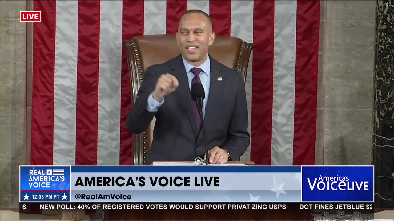 HOUSE MINORITY LEADER: HAKEEM JEFFRIES