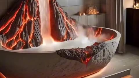 Volcano Bathtubs 🌋