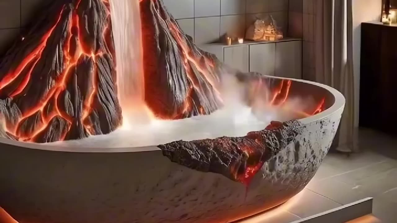 Volcano Bathtubs 🌋