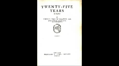 Twenty Five Years 1892-1916 by Viscount Grey of Fallodon (Pt 1 of 2) Full Audiobook