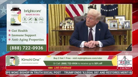 WATCH: President Trump Signs Executive Orders in the Oval Office - 1/23/25