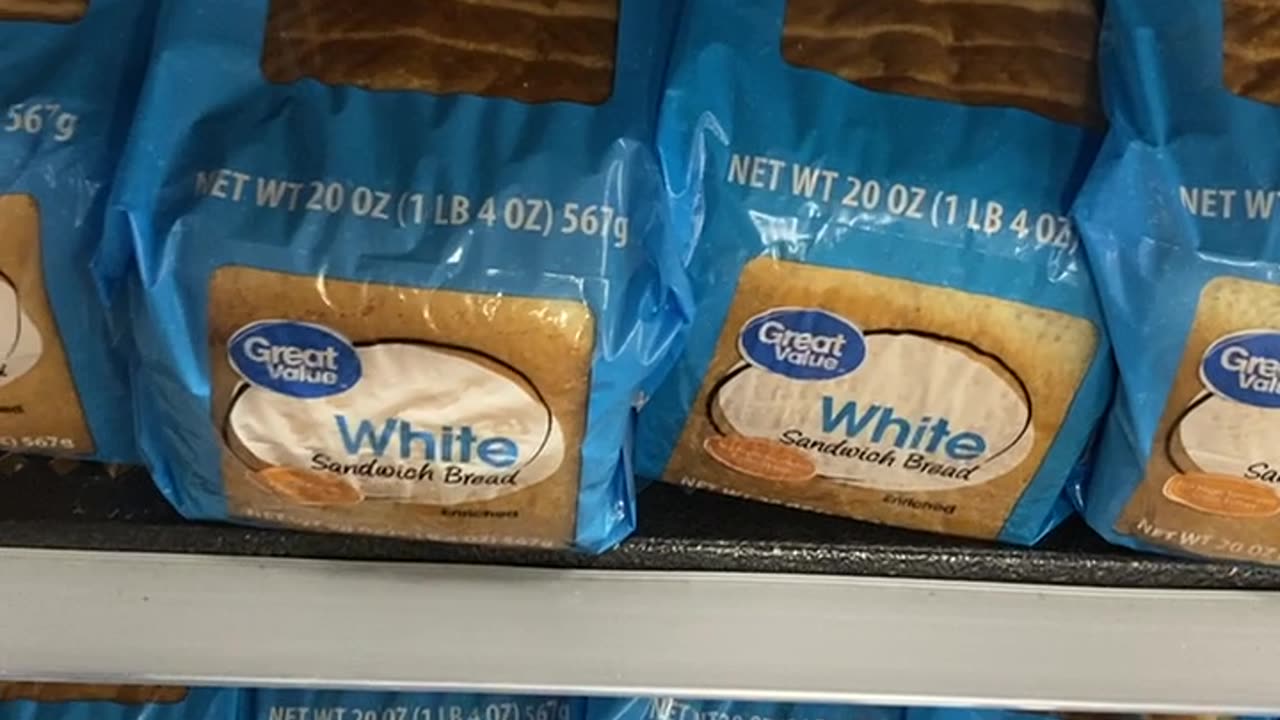 Burnt up Walmart bread