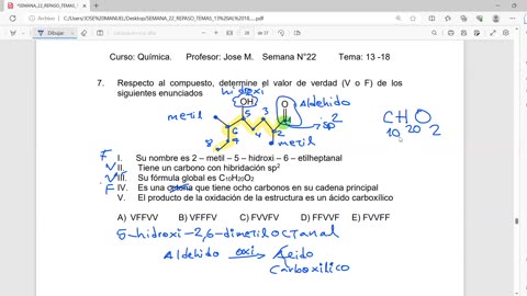 ADC SEMIANUAL 2023 | Semana 22 | Química