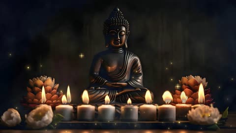 Buddha Candle Meditation: Relaxing Music for Inner Peace & Mindfulness