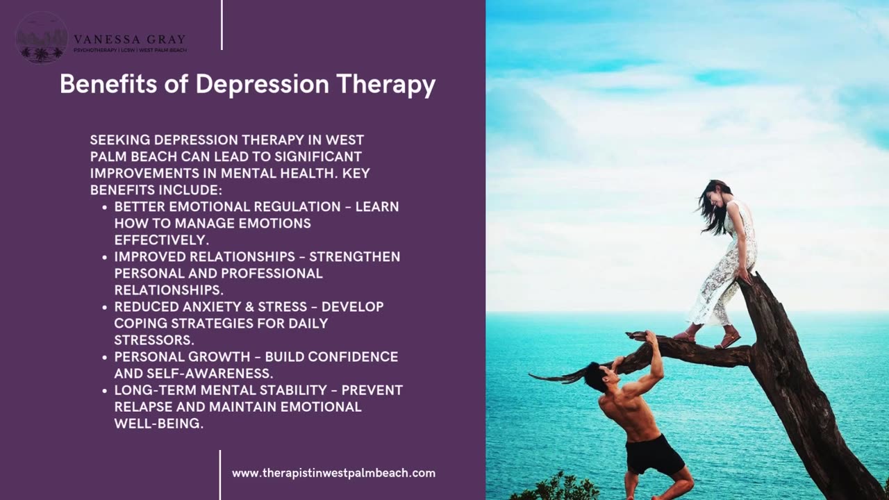 Depression Therapist Palm Beach, Anxiety Therapist in West Palm Beach