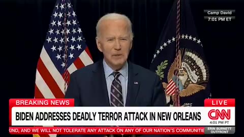 BIDEN: FBI Is Investigating Potential Links Between Cybertruck Explosion, New Orleans Attack