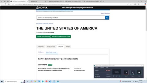THE UNITED STATES OF AMERICA and the CROWN