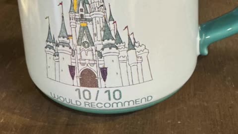 Walt Disney World Castle Rating Mug #shorts