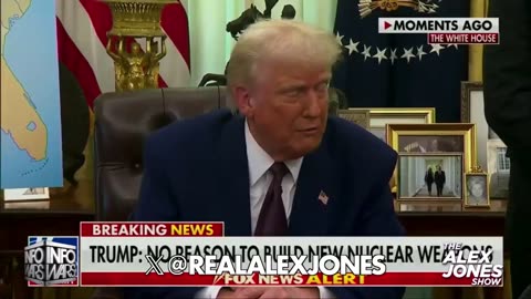 President Trump Announces A Plan To Negotiate A Trilateral Agreement With Russia & China