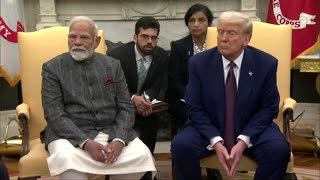 Trump hosts a press conference with the prime minister of India! - 2/13/25