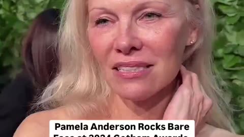 Pamela Anderson Goes Peak No-Makeup and Tries Out a New Hairstyle at 2025 SAG Awards_ Video