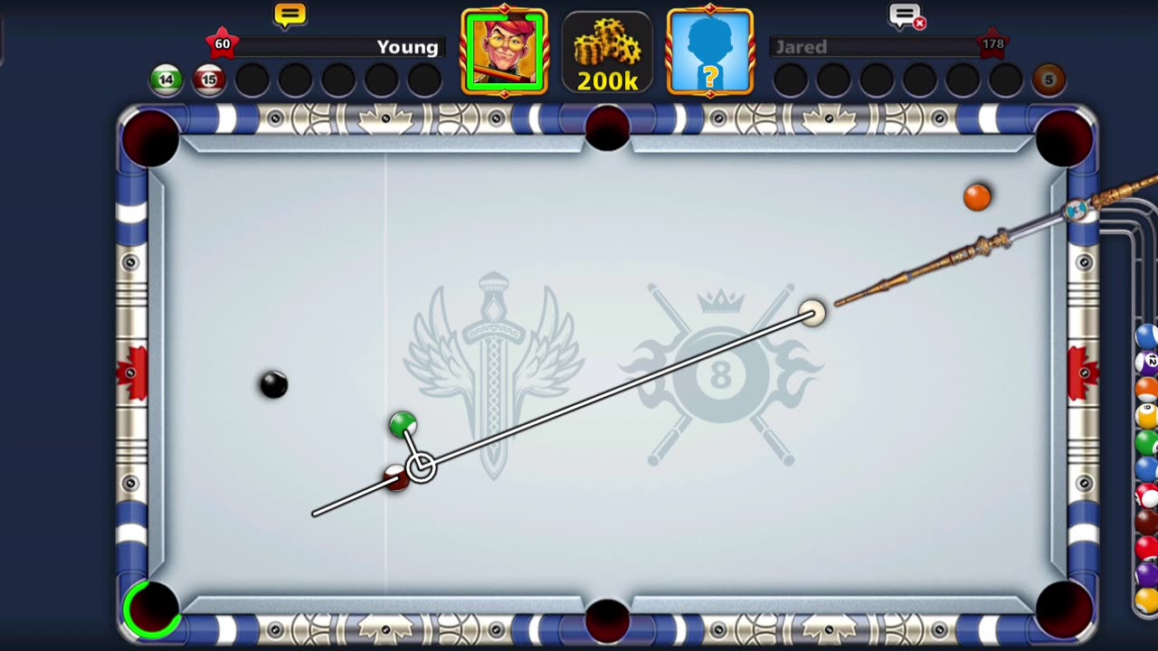 Live steam snooker game