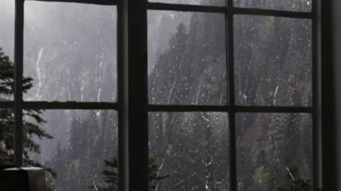 "Rain Sounds on Window with Thunder – Relaxation, Deep Sleep & Meditation" Part 1