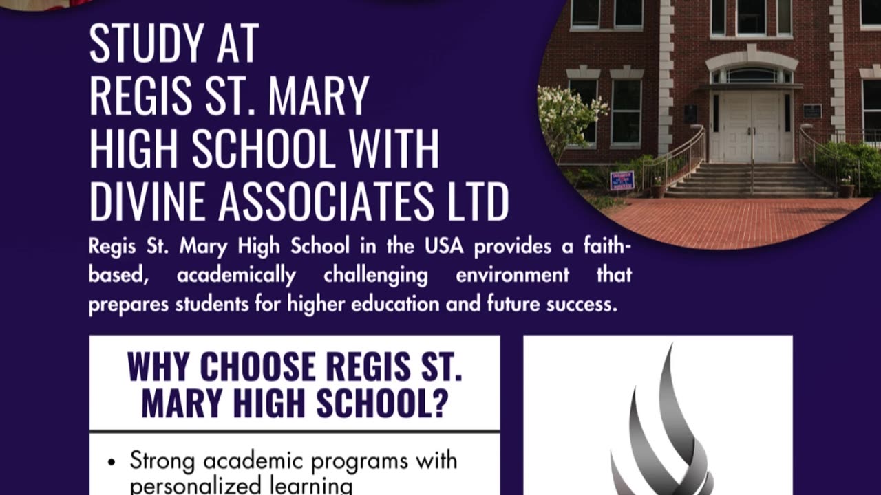 Achieve Academic Excellence at Regis St. Mary High School with Divine Associates Ltd! πΊπΈπ