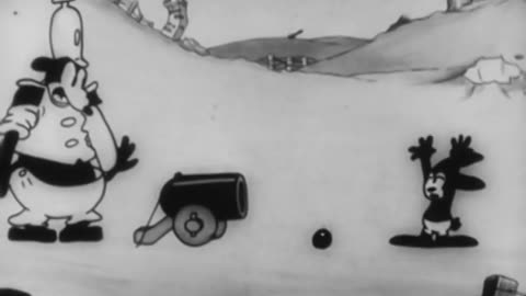 Great Guns!: Oswald the Lucky Rabbit (Disney, 1927)