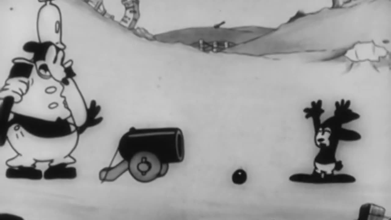 Great Guns!: Oswald the Lucky Rabbit (Disney, 1927)