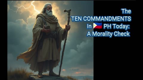 The Ten Commandments In 🇵🇭 PH Today: A MORALITY CHECK