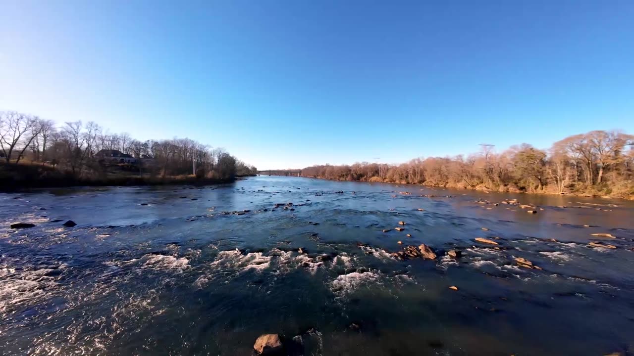 Drone Footage of the Catawba River 2025