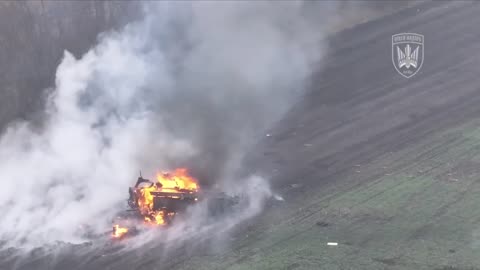 Epic Detonation of a Russian APC