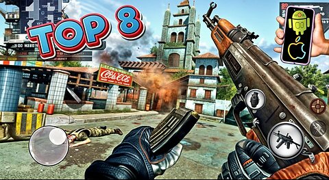 Top 8 Mejores Juegos de disparos FPS. Para Android o iOS. Que no te puedes Perder.