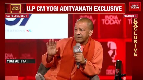 UP CM Yogi Adityanath Slams Opposition for Praising Mughal Rural Aurangzeb _ India Today Conclave